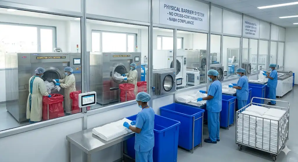 Hospital Laundry Services for Safe Healthcare