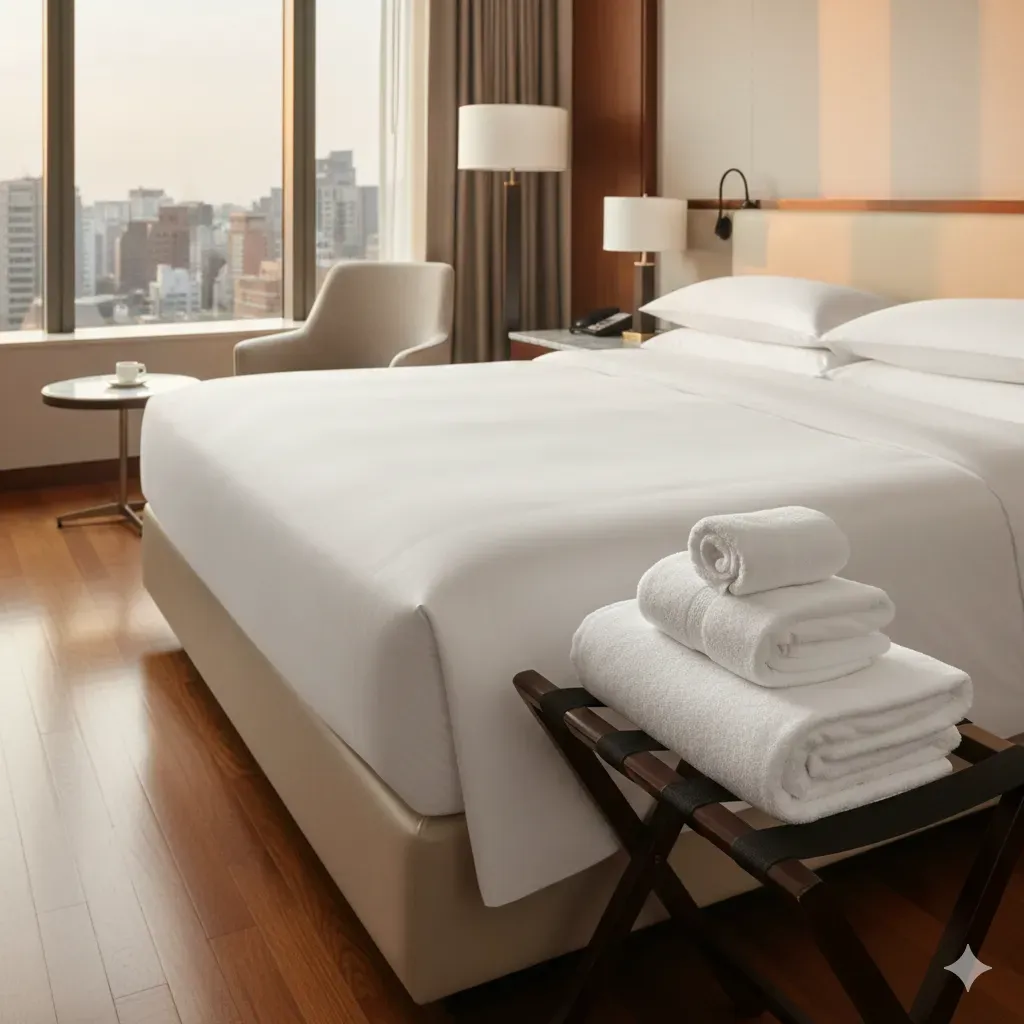 Professional linen management solutions for hospitality industry