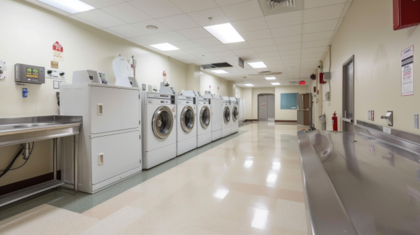 Hospital linen supply and management services 